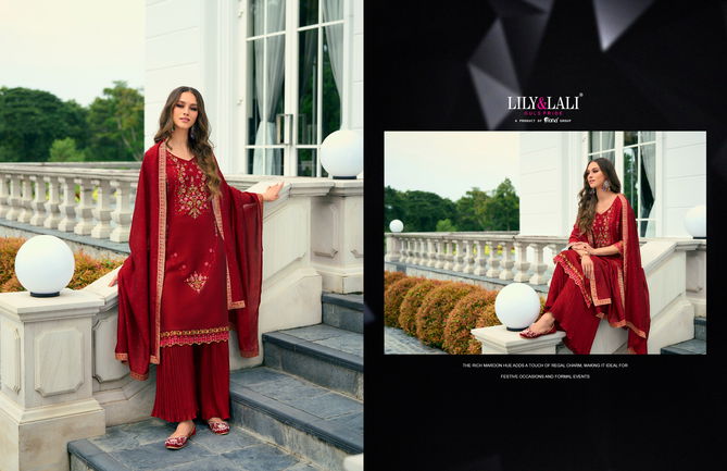 Malang 2 By Lily And Lali Vichitra Silk Embroidery Readymade Suits Wholesale Online